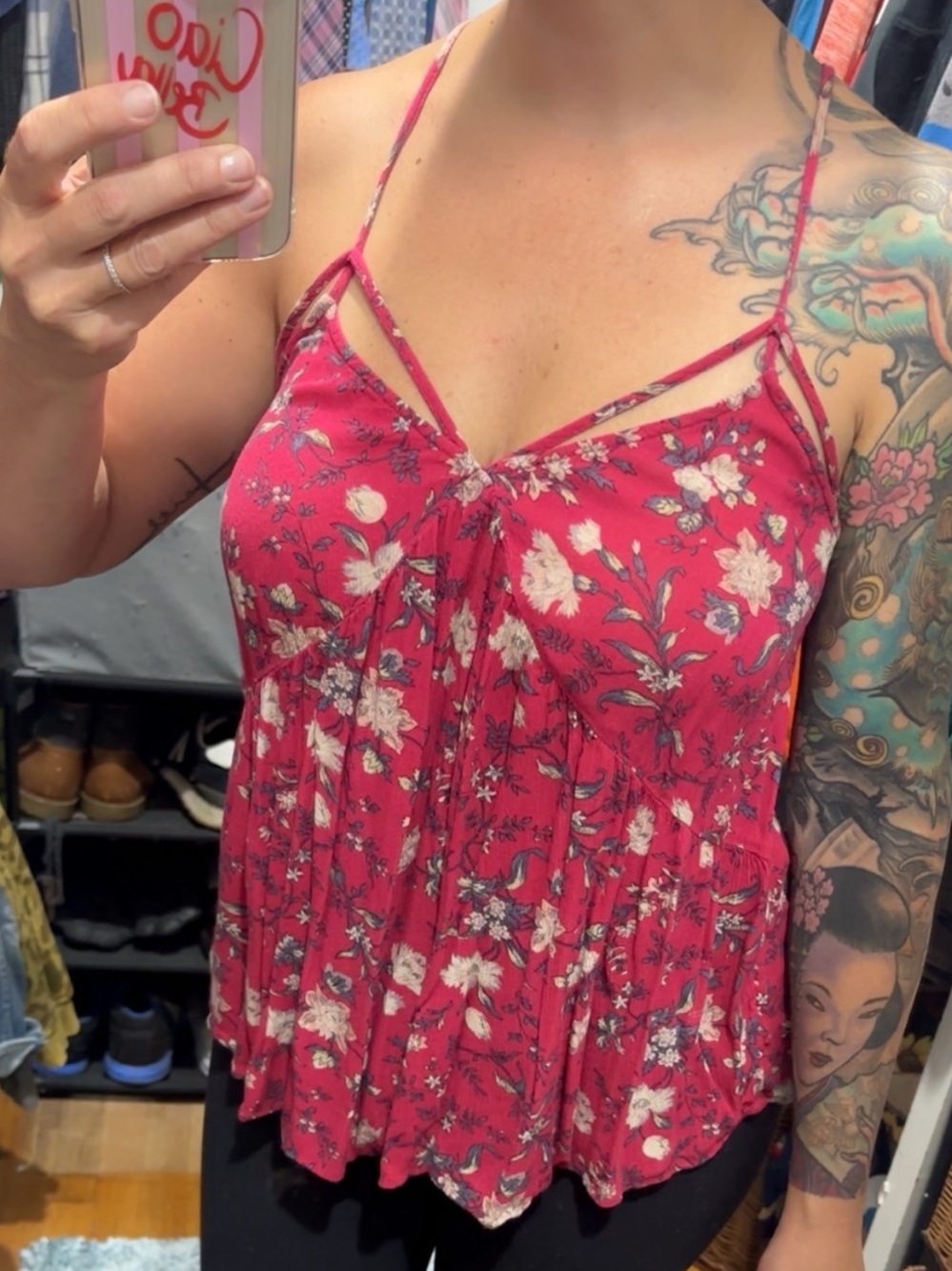 American Eagle Floral Top
